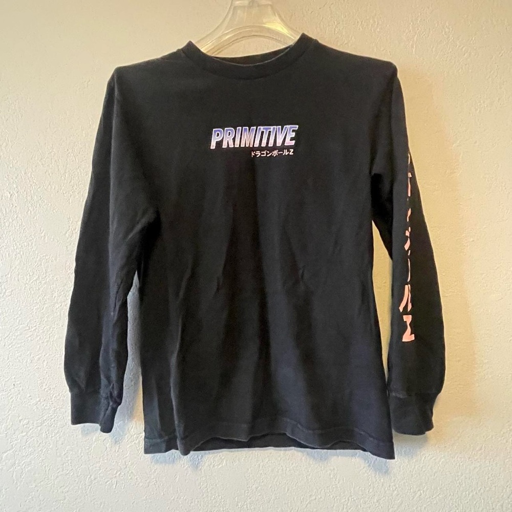 Primitive x Dragon Ball Z Mecha Frieza Long Sleeve Shirt Top Big Anime, Size S